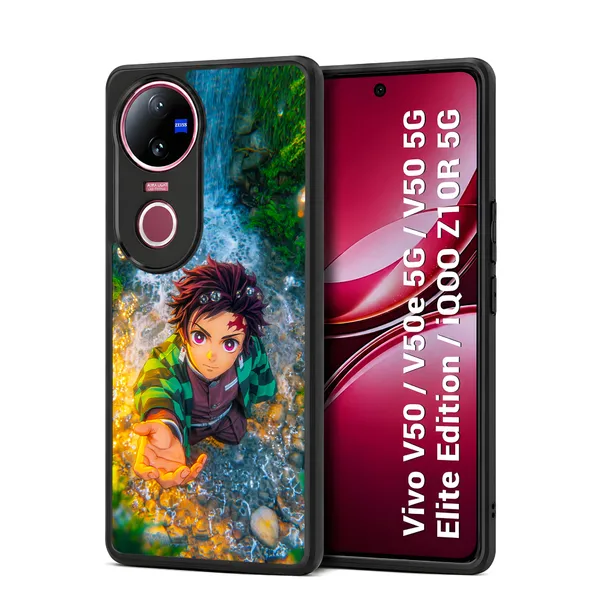 Character_Tanjiro_Kamado_From_The_Anime_Demon_Slayer_Design_Printed_Premium_Glossy_Back_Case_Cover_With_Camera_Protection_For_Vivo_V50_/_V50e_/_V50_5g_Elite_Edition_/_iQOO_Z10r_5g_Mk000273_Bx