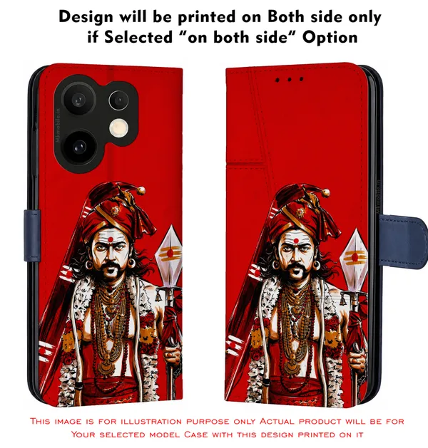 Tamil_Actor_Suriya_Karuppu_Swami_Look_Design_Printed_Flip_Case_Cover_With_Camera_Protection_Mk000275_Fcuv