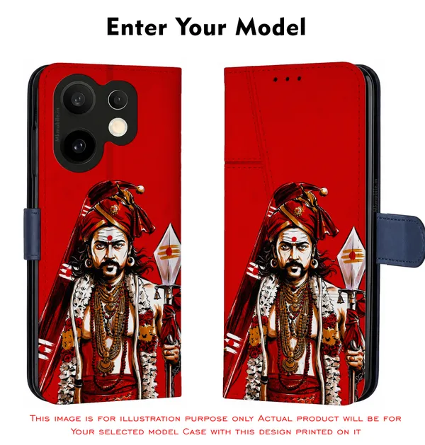 Tamil_Actor_Suriya_Karuppu_Swami_Look_Design_Printed_Flip_Case_Cover_With_Camera_Protection_Mk000275_Fcuv