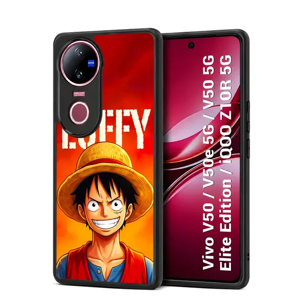 Character_Luffy_From_The_Anime_One_Piece_Design_Printed_Premium_Glossy_Back_Case_Cover_With_Camera_Protection_For_Vivo_V50_/_V50e_/_V50_5g_Elite_Edition_/_iQOO_Z10r_5g_Mk000276_Bx