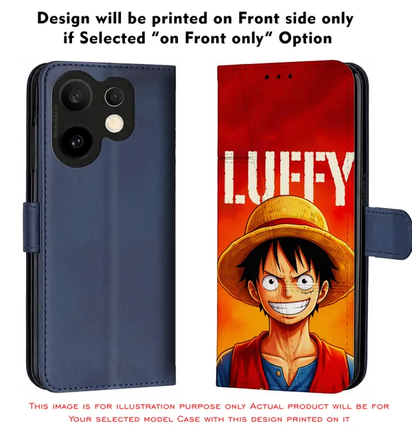 Character_Luffy_From_The_Anime_One_Piece_Design_Printed_Flip_Case_Cover_With_Camera_Protection_Mk000276_Fcuv