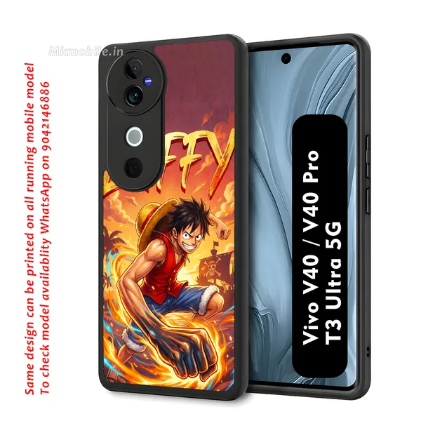 Character_Luffy_From_The_Anime_One_Piece_Design_Printed_Premium_Glossy_Back_Case_Cover_With_Camera_Protection_For_Vivo_V40_5G_/_V40_Pro_5G_/_T3_Ultra_5G_Mk000277_Bx