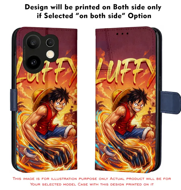 Character_Luffy_From_The_Anime_One_Piece_Design_Printed_Flip_Case_Cover_With_Camera_Protection_Mk000277_Fcuv