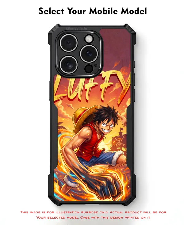 Character_Luffy_From_The_Anime_One_Piece_Design_Printed_Bumper_Glossy_Back_Case_Cover_With_Camera_Protection_Mk000277_Ip