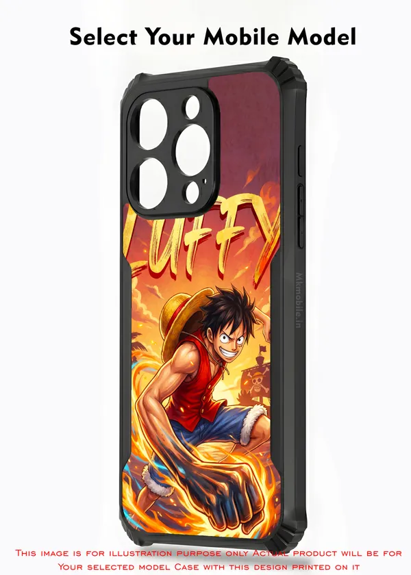Character_Luffy_From_The_Anime_One_Piece_Design_Printed_Bumper_Glossy_Back_Case_Cover_With_Camera_Protection_Mk000277_Ip