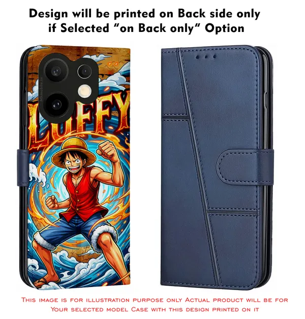 Character_Luffy_From_The_Anime_One_Piece_Design_Printed_Flip_Case_Cover_With_Camera_Protection_Mk000278_Fcuv
