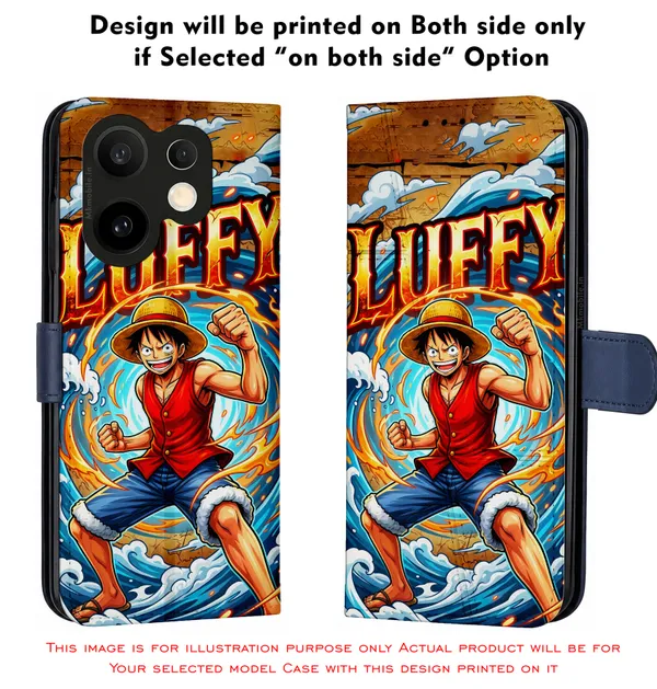 Character_Luffy_From_The_Anime_One_Piece_Design_Printed_Flip_Case_Cover_With_Camera_Protection_Mk000278_Fcuv