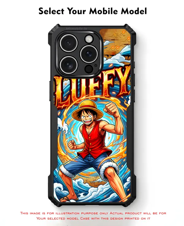 Character_Luffy_From_The_Anime_One_Piece_Design_Printed_Bumper_Glossy_Back_Case_Cover_With_Camera_Protection_Mk000278_Ip
