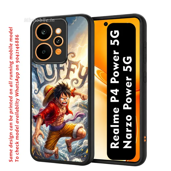 Character_Luffy_From_The_Anime_One_Piece_Design_Printed_Premium_Glossy_Back_Case_Cover_With_Camera_Protection_For_Realme_P4_Power_5G_/_Narzo_Power_5G_Mk000279_Bx