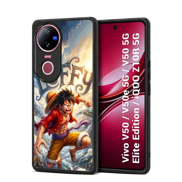 Character_Luffy_From_The_Anime_One_Piece_Design_Printed_Premium_Glossy_Back_Case_Cover_With_Camera_Protection_For_Vivo_V50_/_V50e_/_V50_5g_Elite_Edition_/_iQOO_Z10r_5g_Mk000279_Bx