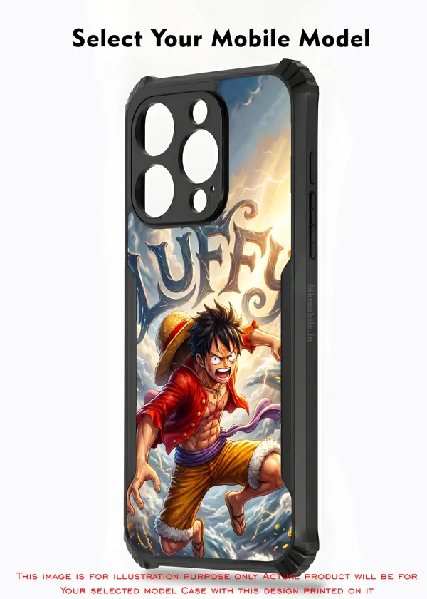 Character_Luffy_From_The_Anime_One_Piece_Design_Printed_Bumper_Glossy_Back_Case_Cover_With_Camera_Protection_Mk000279_Ip