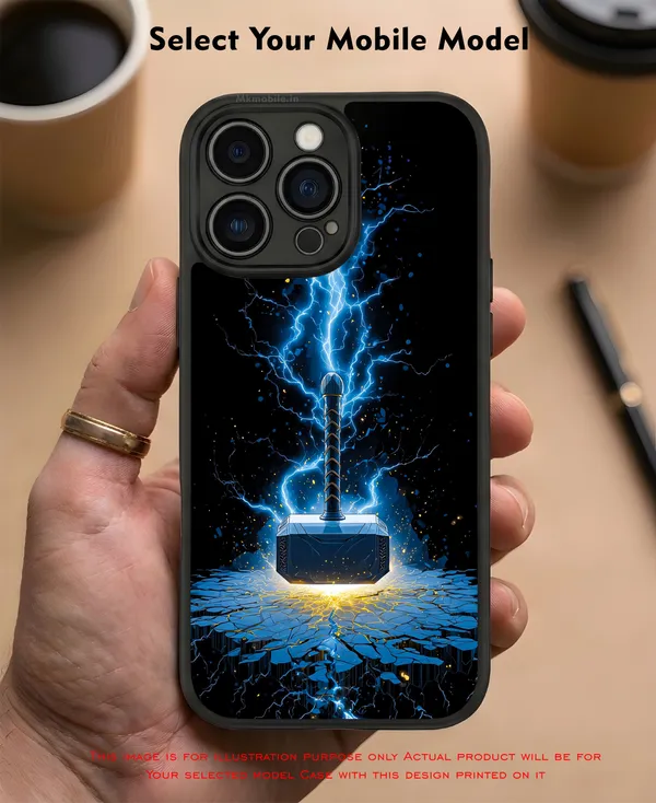 Marvel_Thor_Hammer_Design_Printed_Premium_Glossy_Back_Case_Cover_With_Camera_Protection_Mk000285_Bx