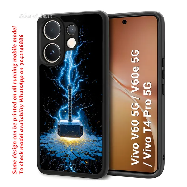 Marvel_Thor_Hammer_Design_Printed_Premium_Glossy_Back_Case_Cover_With_Camera_Protection_For_Vivo_V60_5G_/_V60e_/_T4_Pro_5G_Mk000285_Bx