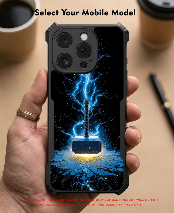 Marvel_Thor_Hammer_Design_Printed_Bumper_Glossy_Back_Case_Cover_With_Camera_Protection_Mk000285_Ip