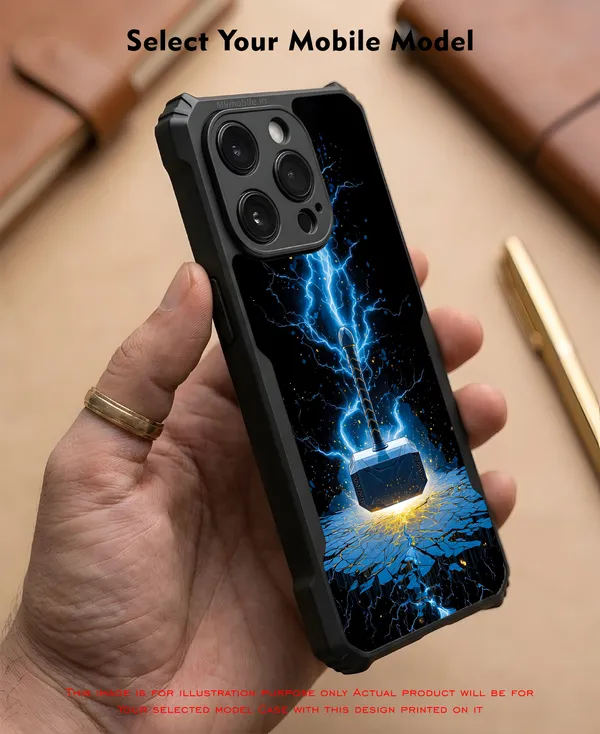 Marvel_Thor_Hammer_Design_Printed_Bumper_Glossy_Back_Case_Cover_With_Camera_Protection_Mk000285_Ip