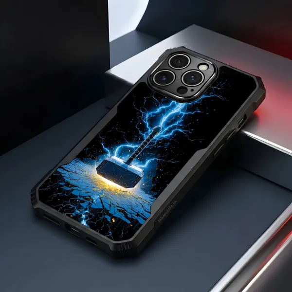 Marvel_Thor_Hammer_Design_Printed_Bumper_Glossy_Back_Case_Cover_With_Camera_Protection_Mk000285_Ip