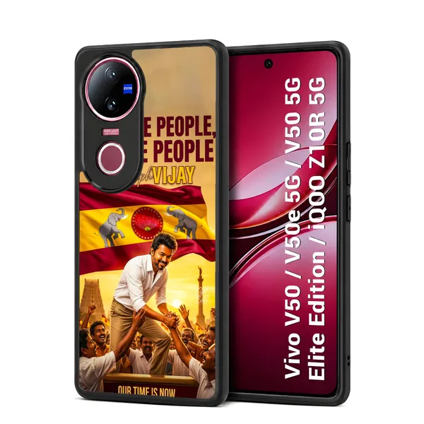 C_Joseph_Vijay_Thalapathy_With_Tvk_Flag_Design_Printed_Premium_Glossy_Back_Case_Cover_With_Camera_Protection_For_Vivo_V50_/_V50e_/_V50_5g_Elite_Edition_/_iQOO_Z10r_5g_Mk000298_Bx