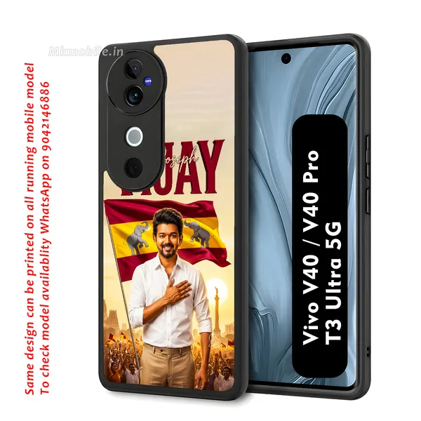 C_Joseph_Vijay_Thalapathy_With_Tvk_Flag_Design_Printed_Premium_Glossy_Back_Case_Cover_With_Camera_Protection_For_Vivo_V40_5G_/_V40_Pro_5G_/_T3_Ultra_5G_Mk000299_Bx