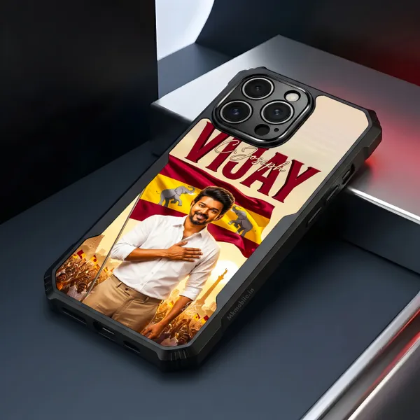 C_Joseph_Vijay_Thalapathy_With_Tvk_Flag_Design_Printed_Bumper_Glossy_Back_Case_Cover_With_Camera_Protection_Mk000299_Ip