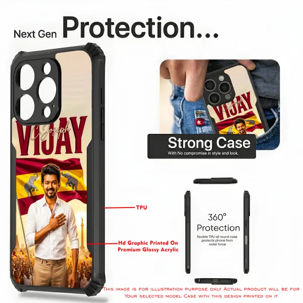 C_Joseph_Vijay_Thalapathy_With_Tvk_Flag_Design_Printed_Bumper_Glossy_Back_Case_Cover_With_Camera_Protection_Mk000299_Ip