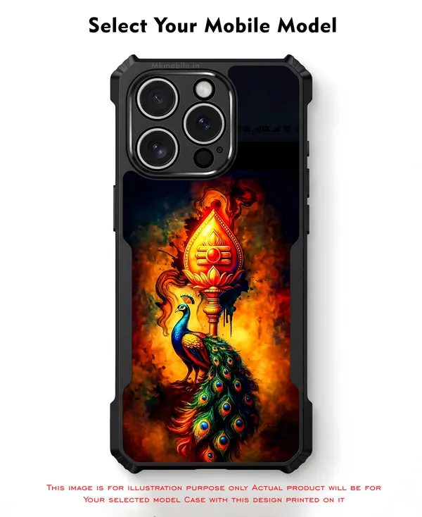 Lord_Murugar_Golden_Vel_With_Mayil,_Peacock_Design_Printed_Bumper_Glossy_Back_Case_Cover_With_Camera_Protection_Mk000302_Ip