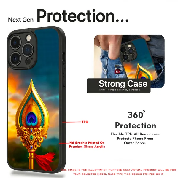 Lord_Murugar_Golden_Vel_Design_Printed_Premium_Glossy_Back_Case_Cover_With_Camera_Protection_Mk000305_Bx