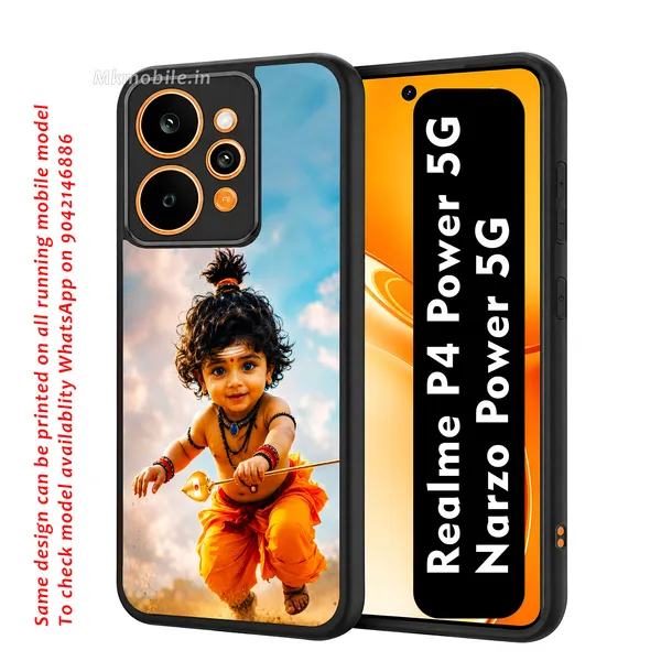 Adorable_Cute_Lord_Murugar_Design_Printed_Premium_Glossy_Back_Case_Cover_With_Camera_Protection_For_Realme_P4_Power_5G_/_Narzo_Power_5G_Mk000306_Bx