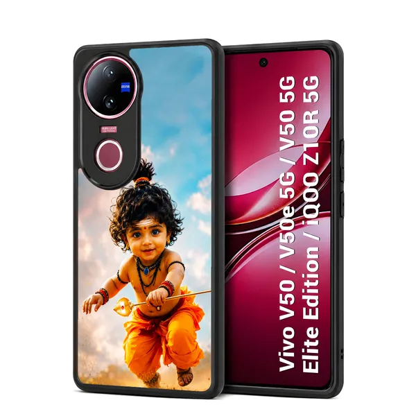 Adorable_Cute_Lord_Murugar_Design_Printed_Premium_Glossy_Back_Case_Cover_With_Camera_Protection_For_Vivo_V50_/_V50e_/_V50_5g_Elite_Edition_/_iQOO_Z10r_5g_Mk000306_Bx