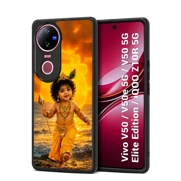 Adorable_Cute_Lord_Murugar_Design_Printed_Premium_Glossy_Back_Case_Cover_With_Camera_Protection_For_Vivo_V50_/_V50e_/_V50_5g_Elite_Edition_/_iQOO_Z10r_5g_Mk000307_Bx