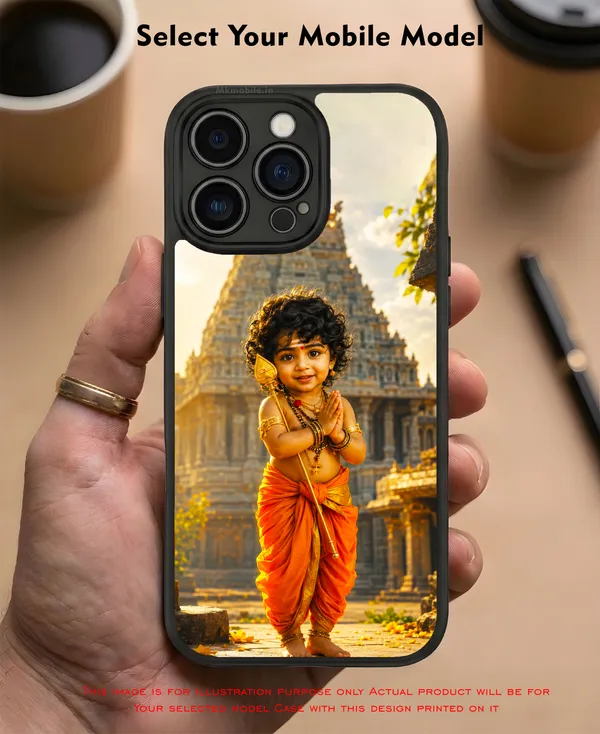 Adorable_Cute_Lord_Murugar_Design_Printed_Premium_Glossy_Back_Case_Cover_With_Camera_Protection_Mk000308_Bx