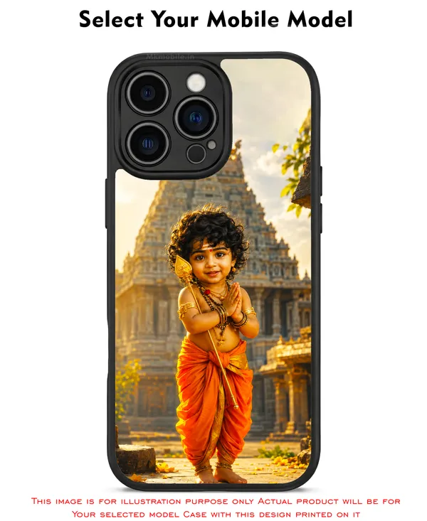 Adorable_Cute_Lord_Murugar_Design_Printed_Premium_Glossy_Back_Case_Cover_With_Camera_Protection_Mk000308_Bx