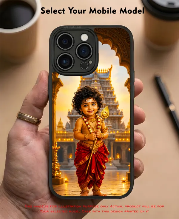 Adorable_Cute_Lord_Murugar_Design_Printed_Premium_Glossy_Back_Case_Cover_With_Camera_Protection_Mk000309_Bx