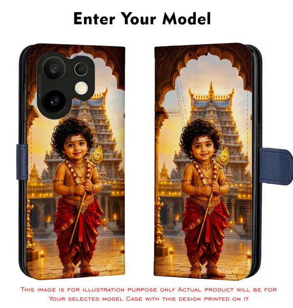 Adorable_Cute_Lord_Murugar_Design_Printed_Flip_Case_Cover_With_Camera_Protection_Mk000309_Fcuv
