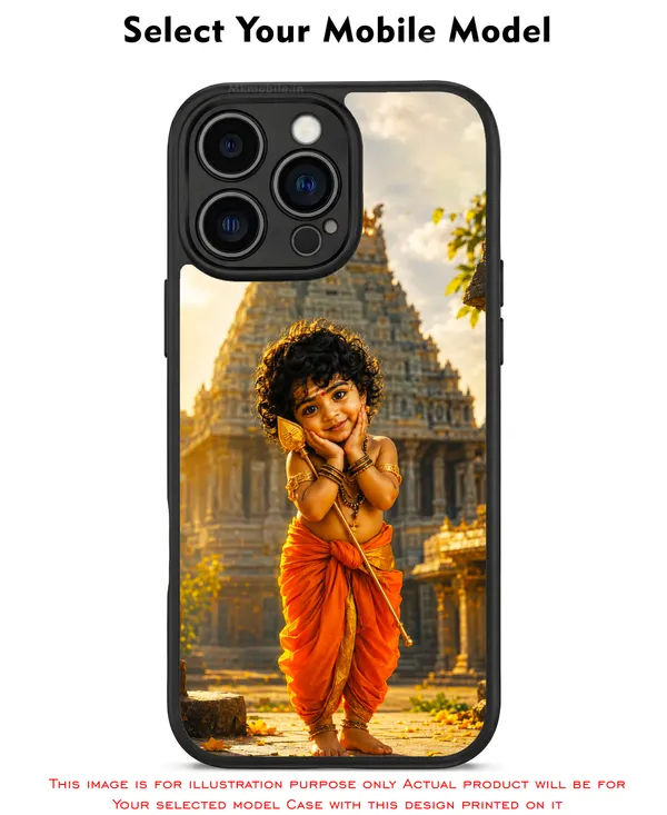 Adorable_Cute_Lord_Murugar_Design_Printed_Premium_Glossy_Back_Case_Cover_With_Camera_Protection_Mk000311_Bx