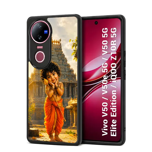 Adorable_Cute_Lord_Murugar_Design_Printed_Premium_Glossy_Back_Case_Cover_With_Camera_Protection_For_Vivo_V50_/_V50e_/_V50_5g_Elite_Edition_/_iQOO_Z10r_5g_Mk000311_Bx