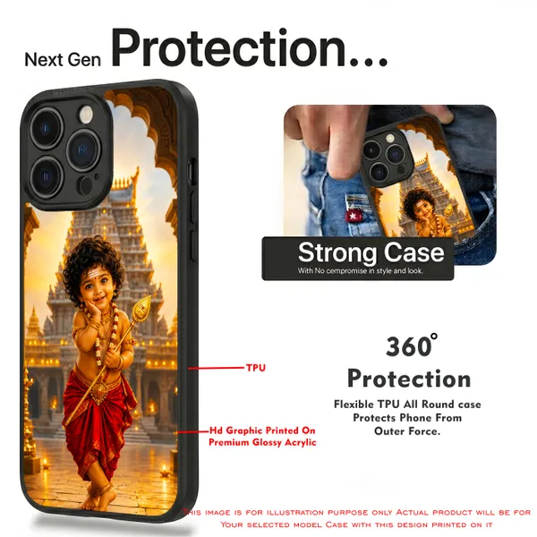 Adorable_Cute_Lord_Murugar_Design_Printed_Premium_Glossy_Back_Case_Cover_With_Camera_Protection_Mk000312_Bx