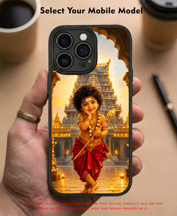 Adorable_Cute_Lord_Murugar_Design_Printed_Premium_Glossy_Back_Case_Cover_With_Camera_Protection_Mk000312_Bx