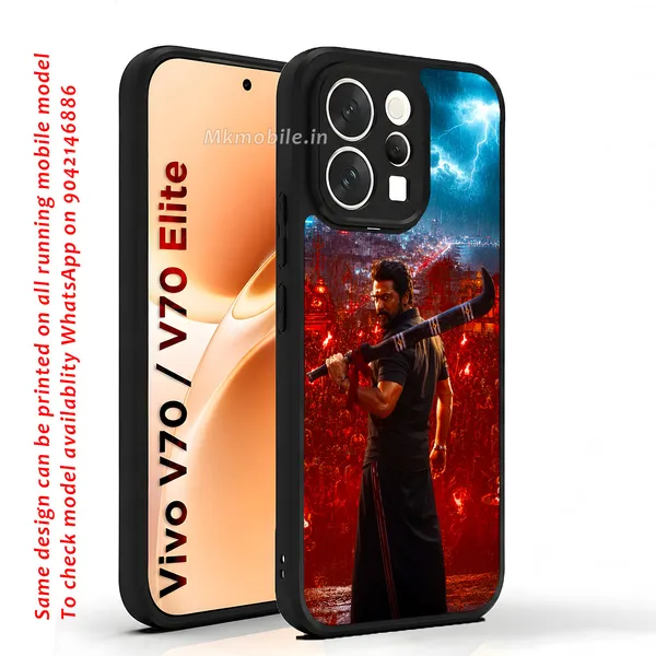 Tamil_Actor_Suriya_Karuppu_Movie_Look_Design_Printed_Premium_Glossy_Back_Case_Cover_With_Camera_Protection_For_Vivo_V70_5G_/_V70_5G_Elite_Mk000313_Bx