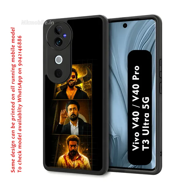 Tamil_Actor_Suriya_Karuppu_Movie_3_In1_Look_Design_Printed_Premium_Glossy_Back_Case_Cover_With_Camera_Protection_For_Vivo_V40_5G_/_V40_Pro_5G_/_T3_Ultra_5G_Mk000314_Bx