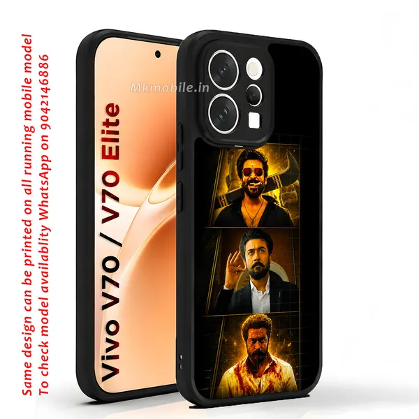 Tamil_Actor_Suriya_Karuppu_Movie_3_In1_Look_Design_Printed_Premium_Glossy_Back_Case_Cover_With_Camera_Protection_For_Vivo_V70_5G_/_V70_5G_Elite_Mk000314_Bx