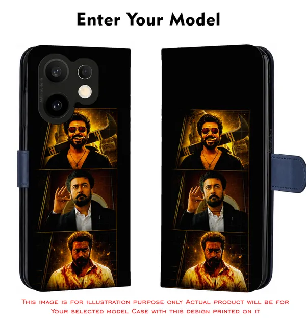 Tamil_Actor_Suriya_Karuppu_Movie_3_In1_Look_Design_Printed_Flip_Case_Cover_With_Camera_Protection_Mk000314_Fcuv