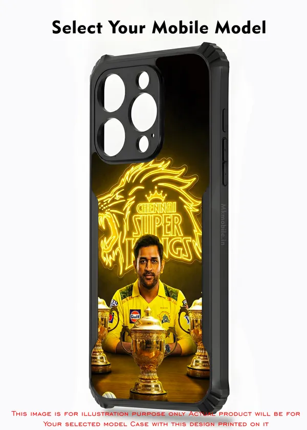 Chennai_Super_Kings_Logo_With_Dhoni_Design_Printed_Bumper_Glossy_Back_Case_Cover_With_Camera_Protection_Mk000317_Ip