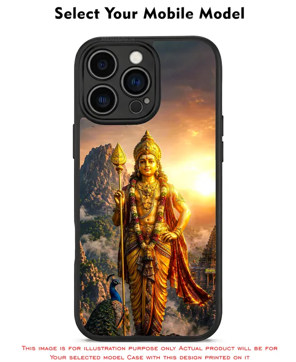 Lord_Murugan_With_Mayil_And_Vel_Design_Printed_Premium_Glossy_Back_Case_Cover_With_Camera_Protection_Mk000319_Bx