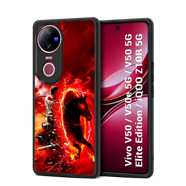 Tamil_Actor_Suriya_Karuppu_Movie_Look_On_Bike_Design_Printed_Premium_Glossy_Back_Case_Cover_With_Camera_Protection_For_Vivo_V50_/_V50e_/_V50_5g_Elite_Edition_/_iQOO_Z10r_5g_Mk000321_Bx