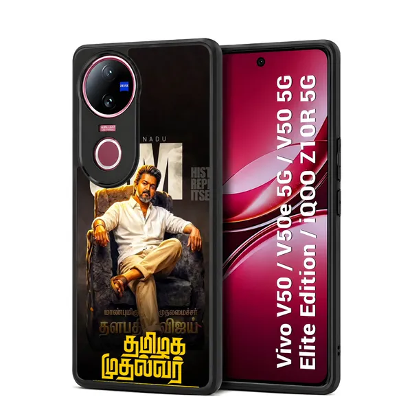 Tamil_Nadu_Chief_Minister_C_Joseph_Vijay_Thalapathy_Design_Printed_Premium_Glossy_Back_Case_Cover_With_Camera_Protection_For_Vivo_V50_/_V50e_/_V50_5g_Elite_Edition_/_iQOO_Z10r_5g_Mk000323_Bx