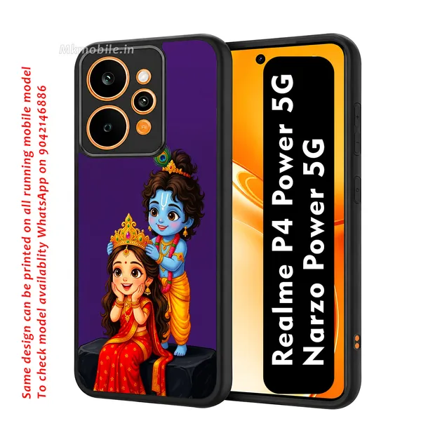 Adorable_Cute_Lord_Radha_Krishna_Design_Printed_Premium_Glossy_Back_Case_Cover_With_Camera_Protection_For_Realme_P4_Power_5G_/_Narzo_Power_5G_Mk000327_Bx
