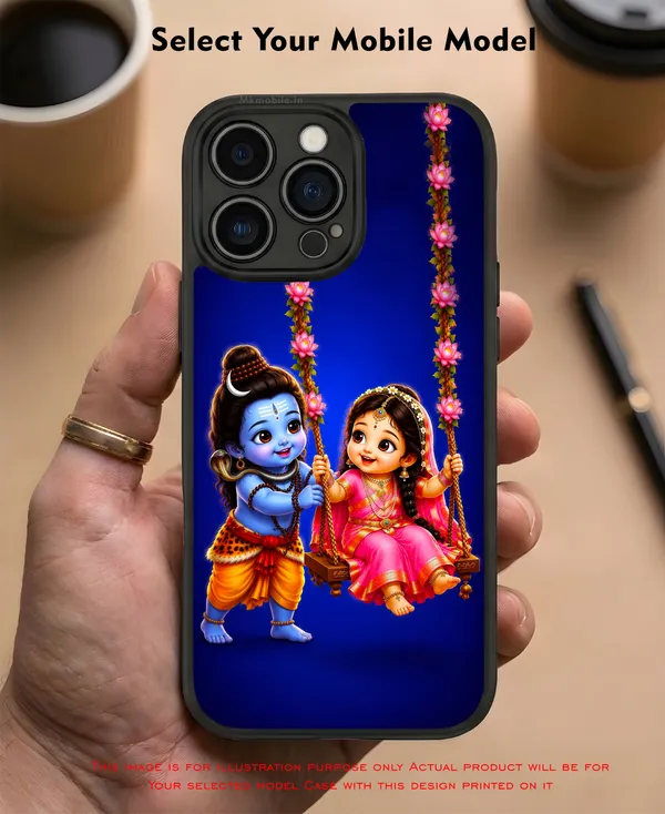Adorable_Cute_Lord_Shivan_Parvathi_Design_Printed_Premium_Glossy_Back_Case_Cover_With_Camera_Protection_Mk000331_Bx
