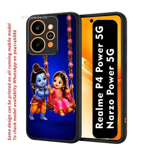 Adorable_Cute_Lord_Shivan_Parvathi_Design_Printed_Premium_Glossy_Back_Case_Cover_With_Camera_Protection_For_Realme_P4_Power_5G_/_Narzo_Power_5G_Mk000331_Bx