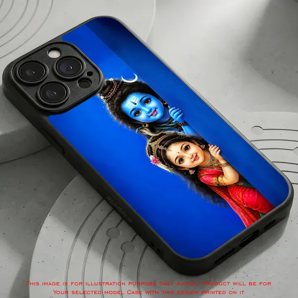 Adorable_Cute_Lord_Shivan_Parvathi_Design_Printed_Premium_Glossy_Back_Case_Cover_With_Camera_Protection_Mk000333_Bx