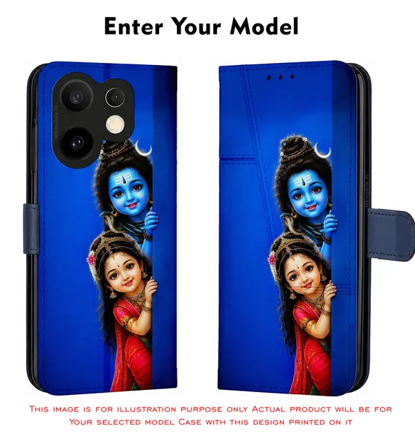 Adorable_Cute_Lord_Shivan_Parvathi_Design_Printed_Flip_Case_Cover_With_Camera_Protection_Mk000333_Fcuv